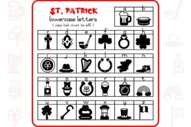 St. Patrick Icons by WADLEN — Dingbats Font — thumbnail 3