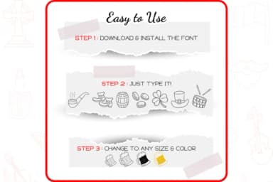 St. Patrick by WADLEN — Dingbats Font — thumbnail 4