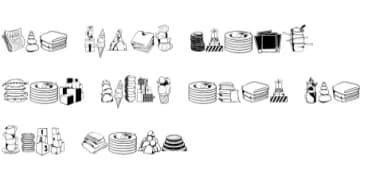 Stack by onoborgol — Dingbats Font — thumbnail 7