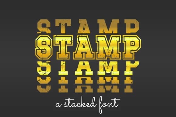 Stamp by WADLEN — Slab Serif Font