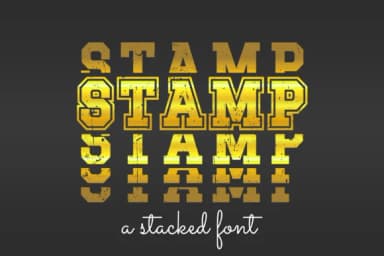 Stamp by WADLEN — Slab Serif Font — thumbnail 1