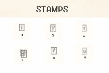 Stamps by Ketsarin — Dingbats Font — thumbnail 4