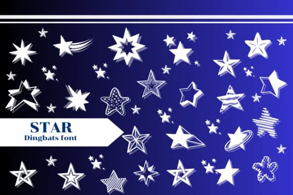 Star by Apiwat Type — Dingbats Font