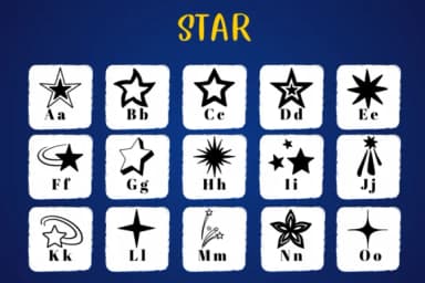 Star by CHANOK — Dingbats Font — thumbnail 2