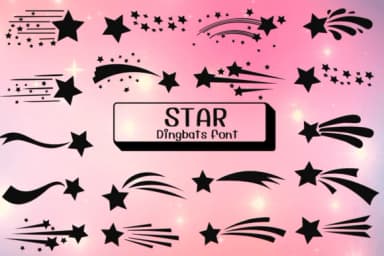 Star by Ketsarin — Dingbats Font — thumbnail 1