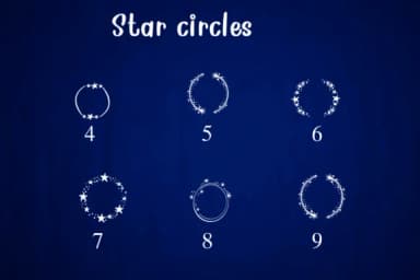 Star Circles by Nongyao — Dingbats Font — thumbnail 4