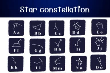 Star Constellation by Ketsarin — Dingbats Font — thumbnail 2