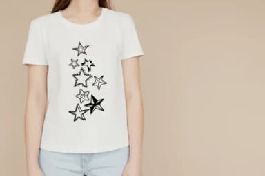 Star Doodle by Bee piyanuch — Dingbats Font — thumbnail 2