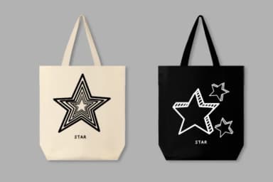 Star Doodle by Bee piyanuch — Dingbats Font — thumbnail 3