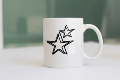 Star Doodle by Bee piyanuch — Dingbats Font — thumbnail 4