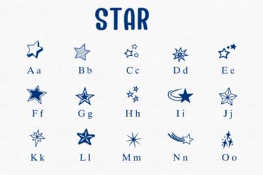 Star Font by Sontaya — Dingbats Font — thumbnail 2
