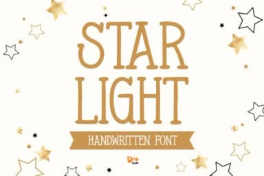 Star Light by dmletter31 — Slab Serif Font — thumbnail 1