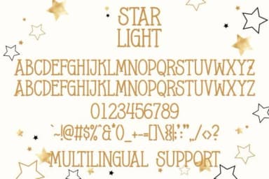 Star Light by dmletter31 — Slab Serif Font — thumbnail 5