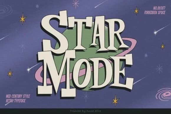 Star Mode by AMost Store — Slab Serif Font