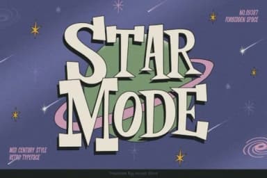 Star Mode by AMost Store — Slab Serif Font — thumbnail 1