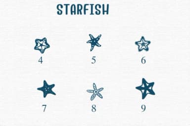 Starfish by Sontaya — Dingbats Font — thumbnail 4