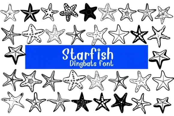 Starfish by Nongyao — Dingbats Font