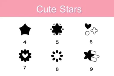 Stars by Kedner Kreations — Dingbats Font — thumbnail 4