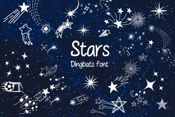Stars by Nongyao — Dingbats Font