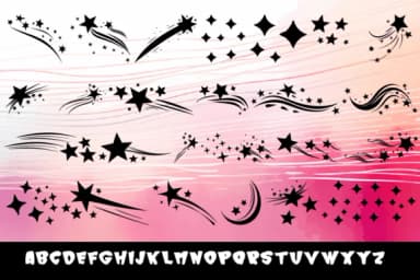 Stars by MOMAT THIRTYONE — Dingbats Font — thumbnail 2