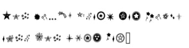 Stars by Foam-Design Store — Dingbats Font — thumbnail 6