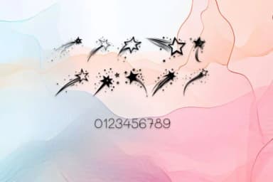 Stars Forever by MOMAT THIRTYONE — Dingbats Font — thumbnail 4