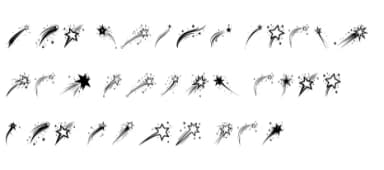 Stars Forever by MOMAT THIRTYONE — Dingbats Font — thumbnail 6