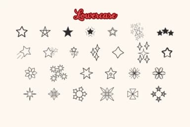 Starscrist by Eystore — Dingbats Font — thumbnail 3