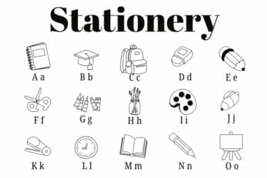 Stationery by Suphitchaya — Dingbats Font — thumbnail 2