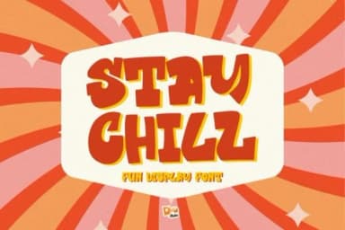 Stay Chill by dmletter31 — Slab Serif Font — thumbnail 1