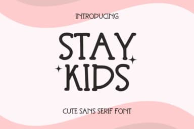 Stay Kids by SiapGraph — Slab Serif Font — thumbnail 1