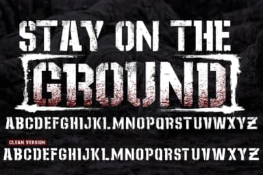 Stay on the Ground by CconceptLab Digitals — Slab Serif Font — thumbnail 2