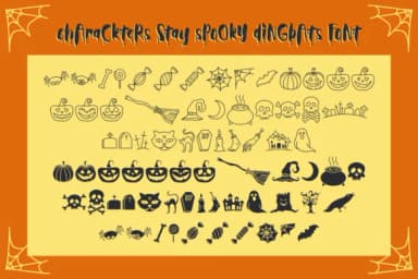 Stay Spooky by Dani (7NTypes) — Dingbats Font — thumbnail 2