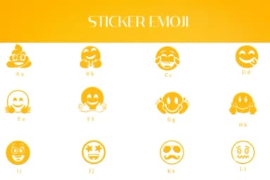 Sticker Emoji by Heartcraft Atelier — Dingbats Font — thumbnail 2