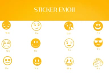 Sticker Emoji by Heartcraft Atelier — Dingbats Font — thumbnail 3