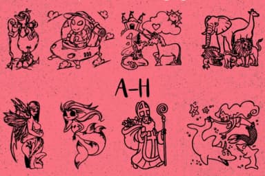 Stickers by Minimalistartstudio — Dingbats Font — thumbnail 2