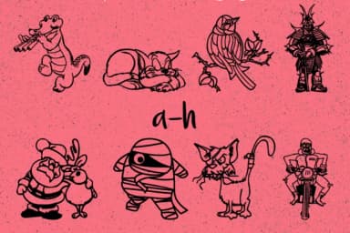 Stickers by Minimalistartstudio — Dingbats Font — thumbnail 6