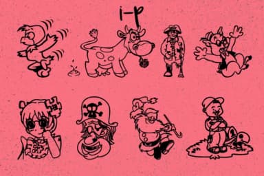 Stickers by Minimalistartstudio — Dingbats Font — thumbnail 7