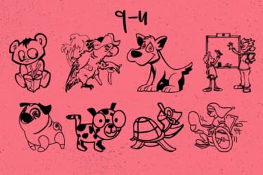 Stickers by Minimalistartstudio — Dingbats Font — thumbnail 8