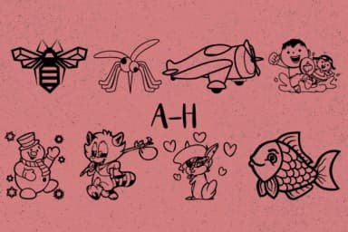 Stickers by Minimalistartstudio — Dingbats Font — thumbnail 2