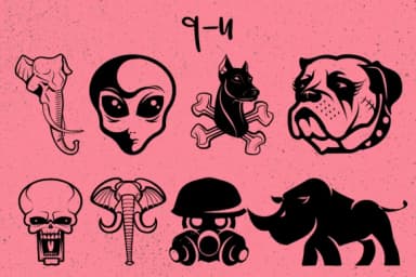 Stickers by Minimalistartstudio — Dingbats Font — thumbnail 8