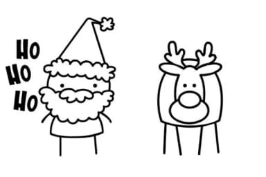 Stickies Christmas Dingbats by Illustration Ink — Dingbats Font — thumbnail 8