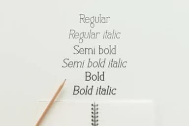 Stories Typewrite by Eystore — Slab Serif Font — thumbnail 8