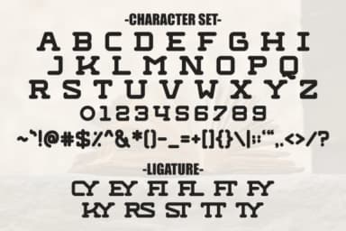 Stories Varsity by Pian45 — Slab Serif Font — thumbnail 3