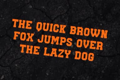 Straight Courage by Font-Tastic — Slab Serif Font — thumbnail 2