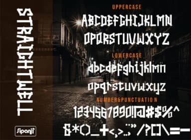 Straightwell by sipanji figuree — Slab Serif Font — thumbnail 4