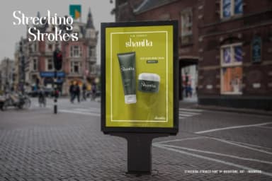 Streching Strokes by brightonexart — Slab Serif Font — thumbnail 8