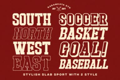 Strike Catch by RagamKata Studio — Slab Serif Font — thumbnail 6