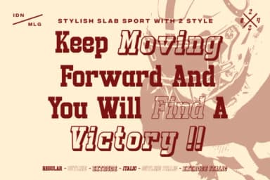 Strike Catch by RagamKata Studio — Slab Serif Font — thumbnail 7