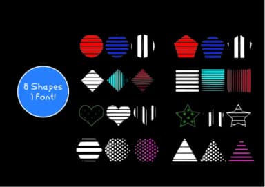 Strips & Spots by GraphicsBam Fonts — Dingbats Font — thumbnail 2